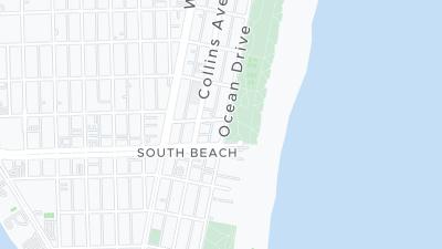 Hotel location map