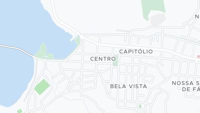 Mapa de localização do hotel