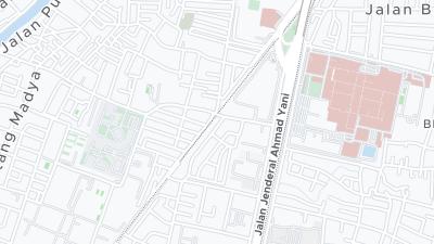 Plan de localisation de l'hôtel