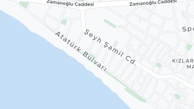 호텔 위치 지도