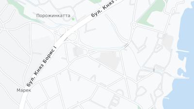 Kort over hotellets beliggenhed