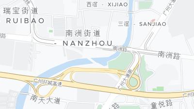 Hotel location map