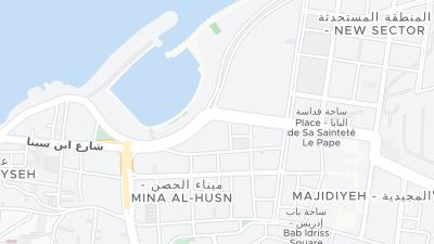 מפת לאיתור המלון