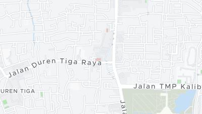 Mapa de localização do hotel