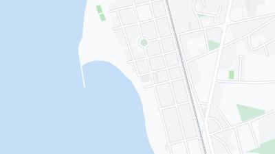 Kaart met de situering van het hotel