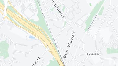 호텔 위치 지도