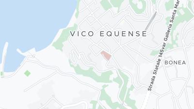 Kaart met de situering van het hotel