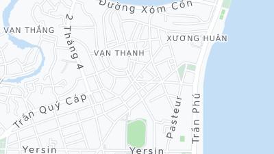 Hotel location map