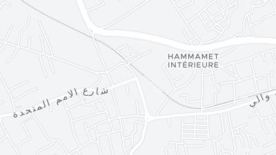 Mapa de localización del hotel