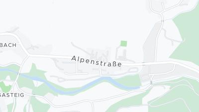 Hotel location map