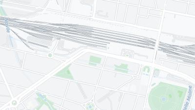 Hotel location map