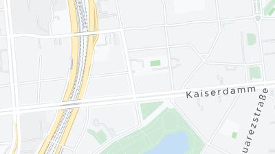 Kaart met de situering van het hotel