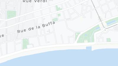 Hotel location map