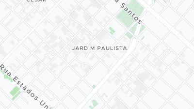 Kaart met de situering van het hotel