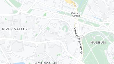 Hotel location map