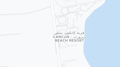 Mapa de localização do hotel