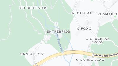 Mapa de localización del hotel