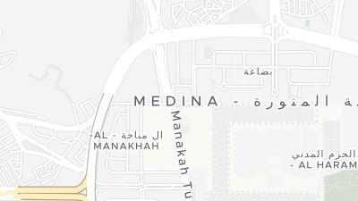 خريطة موقع الفندق