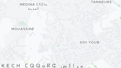 Mapa de localização do hotel