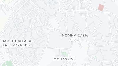 Mapa de localização do hotel