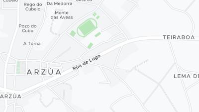 Mapa de localização do hotel
