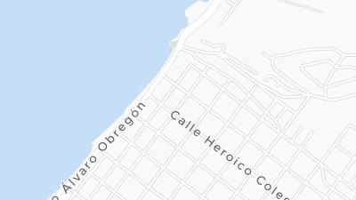 Hotel location map