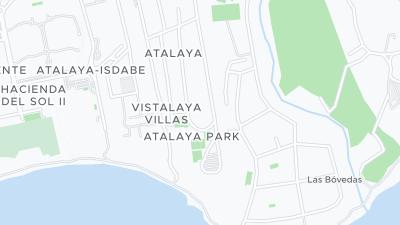 Mapa de localização do hotel