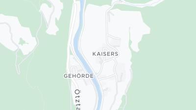 Hotel location map