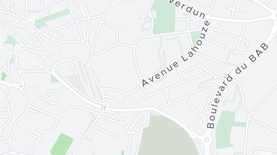 Mapa de localização do hotel