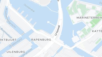 Mapa de localização do hotel