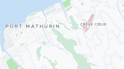 Mapa de localização do hotel