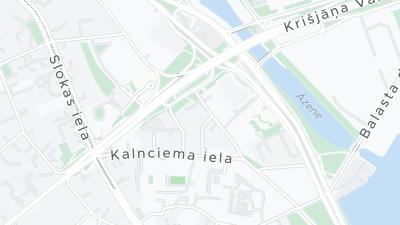 Hotel location map