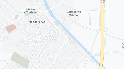 Hotel location map