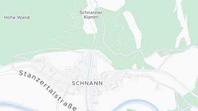 Hotel location map