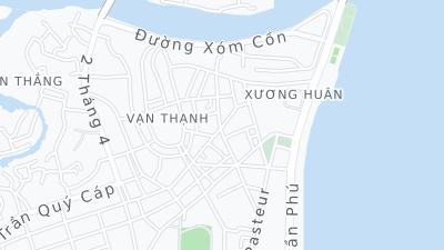 Hotel location map