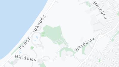 호텔 위치 지도