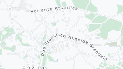 Kort over hotellets beliggenhed