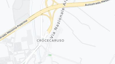 Kaart met de situering van het hotel