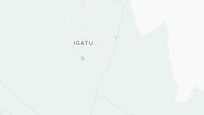 Kaart met de situering van het hotel