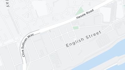 Hotel location map