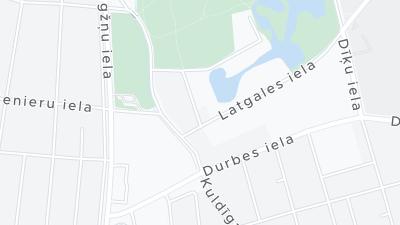 Hotel location map