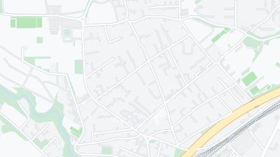 Kaart met de situering van het hotel