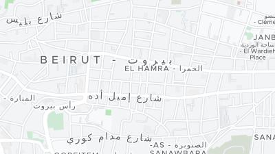 Hotel location map