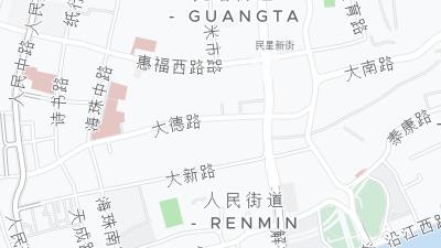 Hotel location map
