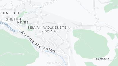 Hotel location map