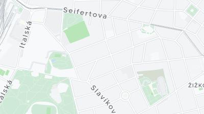 Hotel location map