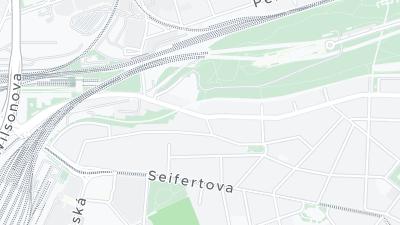 Mapa de localização do hotel