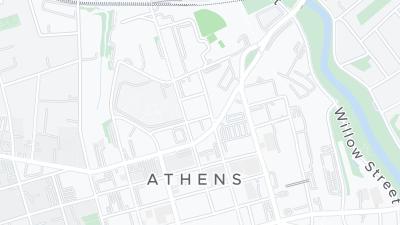 Kaart met de situering van het hotel