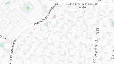 Hotel location map
