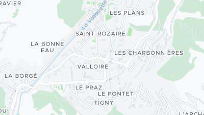 Hotel location map